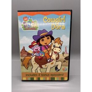 Nick Jr Dora the Explorer Cowgirl Dora DVD 2003 Nickelodeon Kids Movie